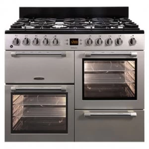 Leisure CK100F232S 100cm COOKMASTER Dual Fuel Range Cooker in Silver