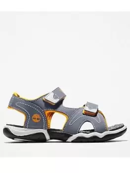 Timberland Adventure Seeker 2 Strap Sandal, Grey, Size 6 Younger