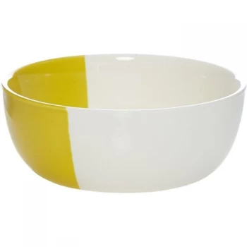 Linea Juno Chartreuse Dipped Bowl - Yellow