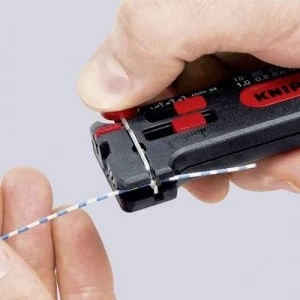 Knipex 12 80 100 SB Wire stripper Suitable for CU cables 0.3 up to 1 mm