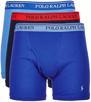 Polo Ralph Lauren 3 Pack Boxer Brief - Navy, Size 2XL, Men