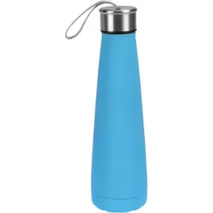 Asab - Stainless Steel Water Bottle Vacuum Insulated Flask Thermos Travel 450ml blue