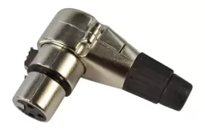 XLR Connector Right Angle Style Female