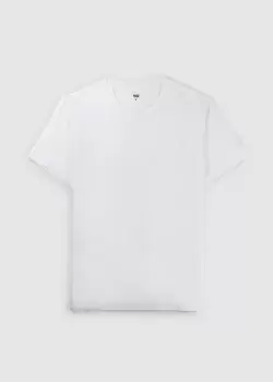 Paige Mens Cash Crew Neck T-Shirt In Fresh White