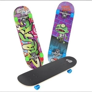 Wooden 28" Skateboard