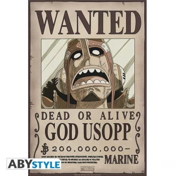 One Piece - Wanted Usopp New Small Poster