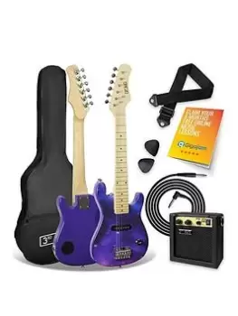 3Rd Avenue Junior Electric Guitar Pack - Purpleburst