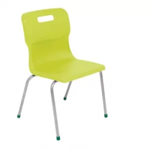 TC Office Titan 4 Leg Chair Size 5, Lime