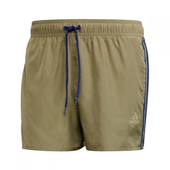 adidas Classic 3-Stripes Swim Shorts Mens - Orbit Green / Victory Blue
