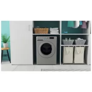 Indesit BDE86436XSUK Washer Dryer in Silver 1400RPM 8kg 6kg D Rated