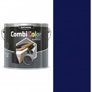 Rust Oleum CombiColor Multi Surface Paint Gentian Blue 750ml