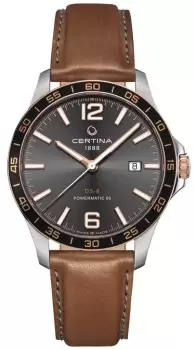 Certina C0338072608700 DS-8 Powermatic 80 Automatic Grey Watch