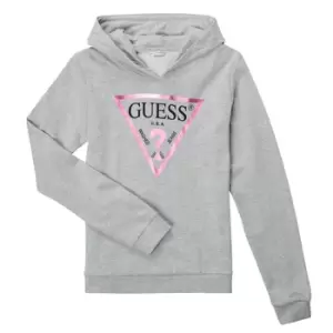 Guess JOUNI Girls Childrens Sweatshirt in Grey. Sizes available:8 ans,10 ans,12 ans,14 ans,16 ans