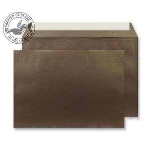 Blake Creative Shine C5 120gm2 Peel and Seal Wallet Envelopes Antique