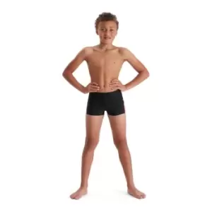 Speedo BM Logo Aqua Swim Shorts Junior Boys - Black