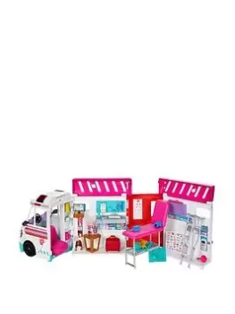 Barbie Care Clinic Vehicle Playset With Lights & Sounds