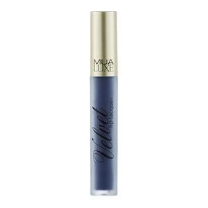 MUA Luxe Velvet Lip Lacquer - Atlantis Blue