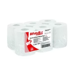 WypAll L10 Service and Retail Wiping Paper Centrefeed Roll 1 Ply White