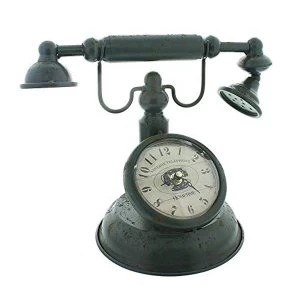 Hometime Vintage Mantel Clock - Telephone