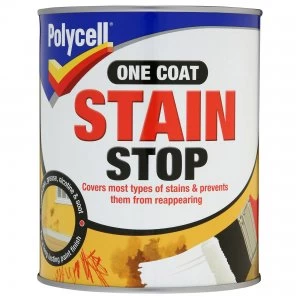 Polyfilla Polycell One Coat Stain Stop 1 Litre - White