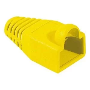 Bag of 10 Yellow RJ45 Sleeves 6mm 8EXC253175HY