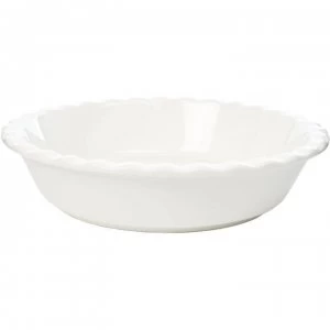 Linea Easy Entertaining Pie Dish - White