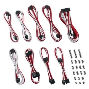 CableMod Classic ModMesh C-Series Cable Kit Corsair AXi HXi & RM (Yellow Label) - Red/White