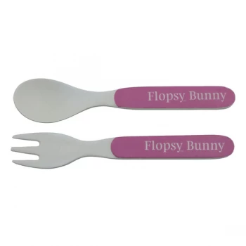 Flopsy Bamboo Fork and Spoon Set