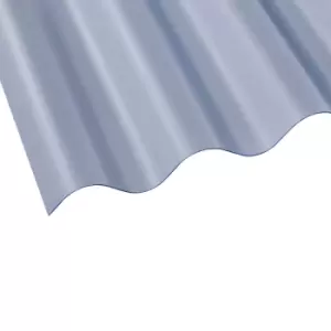Corolux Clear Corrugated Pvc Roofing Sheet 1.83M X 762mm, Pack Of 10