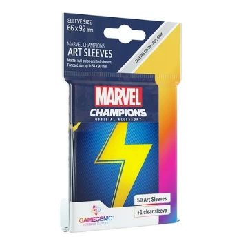 Gamegenic Marvel Champions Art Sleeves - Ms Marvel (50 Sleeves)