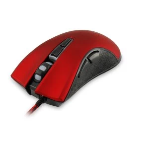 White Shark Gaming Gm-1601 Spartacus 4800Dpi Gaming Mouse (Red/Black)