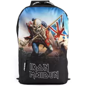 Rock Sax Iron Maiden Trooper Backpack (One Size) (Black/Blue)