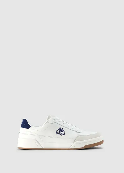 Kappa Mens Rocca Trainers In White-Blue