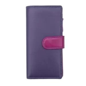 PRIMEHIDE London Collection Purse 14 X Card Slot - Purple