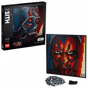LEGO Art Star Wars The Sith Building Set for Adults 31200