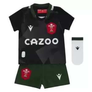Macron Wales Alternate Baby Kit 2021 2022 - Black