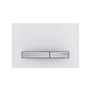 Geberit - Sigma50 Dual Flush Plate - White Alpine