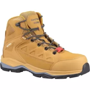 Unisex Adult Atomic Hybrid Leather Safety Boots (9 UK) (Wheat) - Hard Yakka