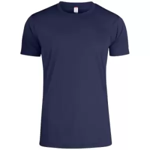 Clique Mens Active T-Shirt (XXL) (Dark Navy)