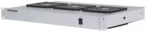 Intellinet 3-Fan Ventilation Unit for 19" Racks, 1U, Grey (with...