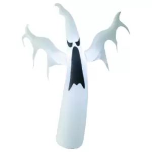 All Hallows 1.8M Inflatable Halloween Party Decoration Ghost with Light Up LEDs & Fan