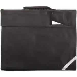 Quadra - Junior Book Bag - 5 Litres (Pack of 2) (One Size) (Black)