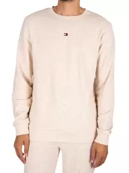 Embroidered Logo Lounge Sweatshirt