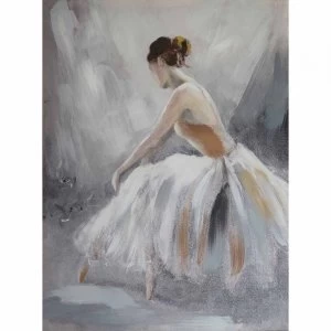 Arthouse Ballerina Neutral 58.5cm x 78.5cm x 3.5cm