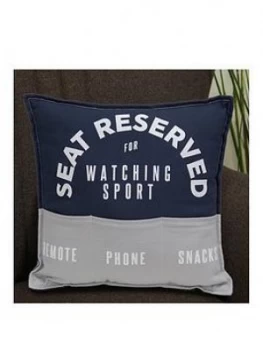 Armchair Supporters Society Pocket Cushion Reserved 30Cm