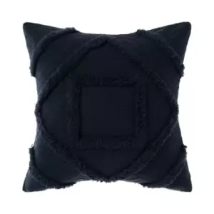 Linen House Adalyn Polyester Filled Cushion Cotton Indigo