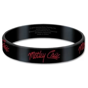 Motley Crue - Logo Gummy Wristband