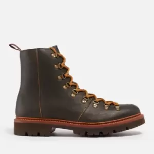 Grenson Brady Leather Hiking-Style Boots - UK 8