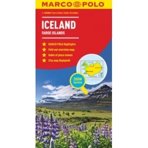 Iceland Marco Polo Map by Marco Polo (Sheet map, folded, 2011)