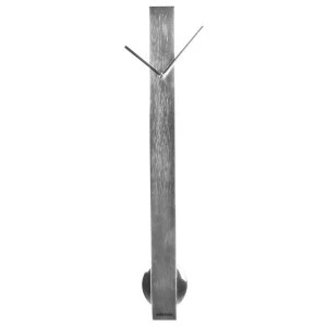 Karlsson Pendulum Wall Clock - Silver